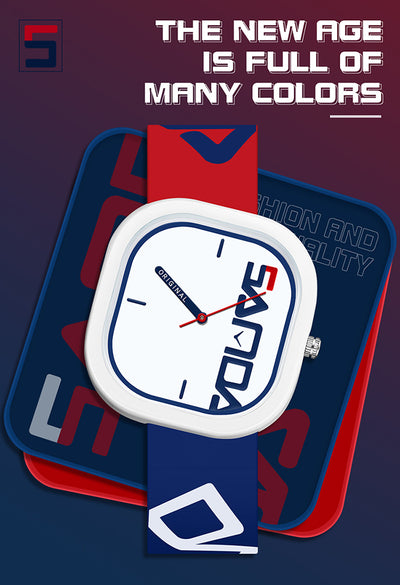 Reloj de Moda Cuadrado en Silicona Resistente al Agua - Image 12