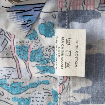 Camisa Hawaiana Cuello Cubano Floral - Image 16