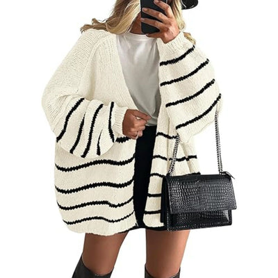Abrigo Suéter Tejido Casual para Mujer - Image 47