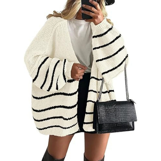 Abrigo Suéter Tejido Casual para Mujer - Image 47