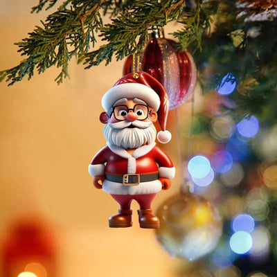 Adorno Navideño Acrílico Santa Claus - Decoración Festiva Premium - Image 10
