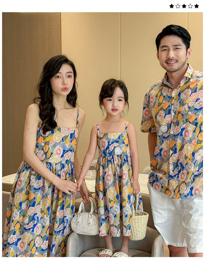 Falda Estampada Efecto Tyndall con Juego Coordinado Padre-Hijo - Image 28