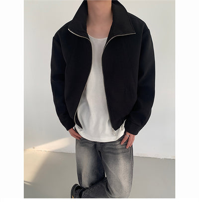 Chaqueta Minimalista para Pareja - Diseño Urbano Otoño - Image 27
