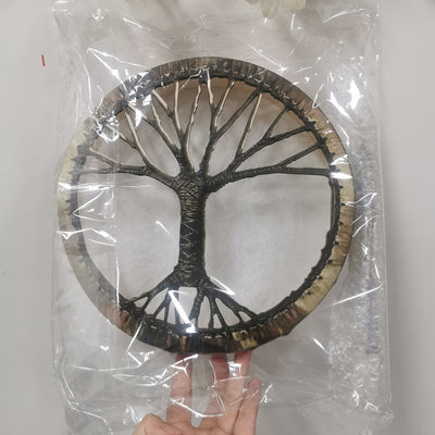 Anillo Árbol de la Vida con Superficie Abierta Ajustable - Image 22
