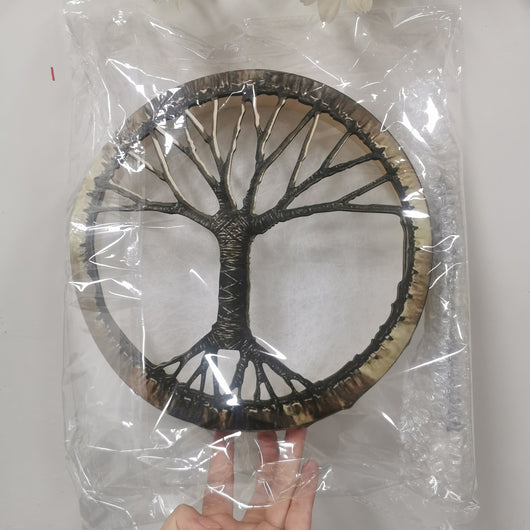 Anillo Árbol de la Vida con Superficie Abierta Ajustable - Image 22