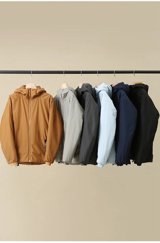 Chaqueta Térmica Impermeable para Parejas - Abrigo Ski Acolchado Resistente al Viento - Image 19