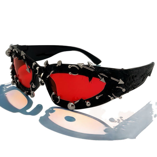 Gafas de Sol Punk con Remaches Decorativos - Estilo Street - Image 23