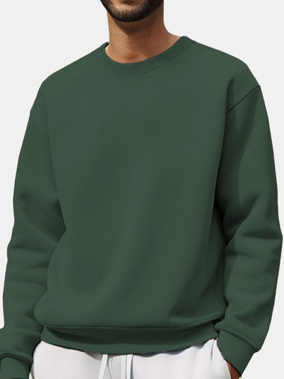 Sudadera de Cuello Redondo en Terciopelo con Manga Larga - Image 27