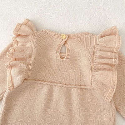Blusa Infantil de Encaje Manga Larga Color Liso - Versátil y Elegante - Image 29