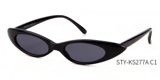 Clear frame cat eye sunglasses with bright yellow lenses, suitable for fashion wear and sun protection. - Image 39