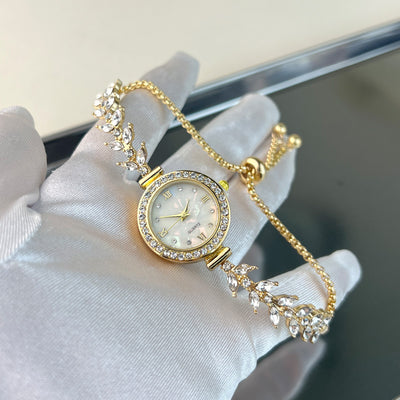 Reloj de Cuarzo Ajustable con Diamantes Incrustados - Lujo Accesible - Image 30