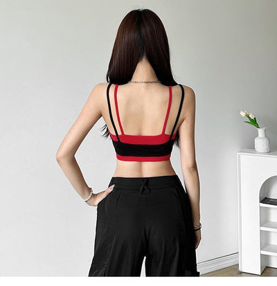 Blusa Ajustada de Tirante Único - Diseño Liso para Verano - Image 19