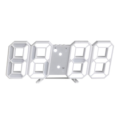 Reloj de Pared Digital LED con Alarma, Temperatura y Termómetro - Image 30