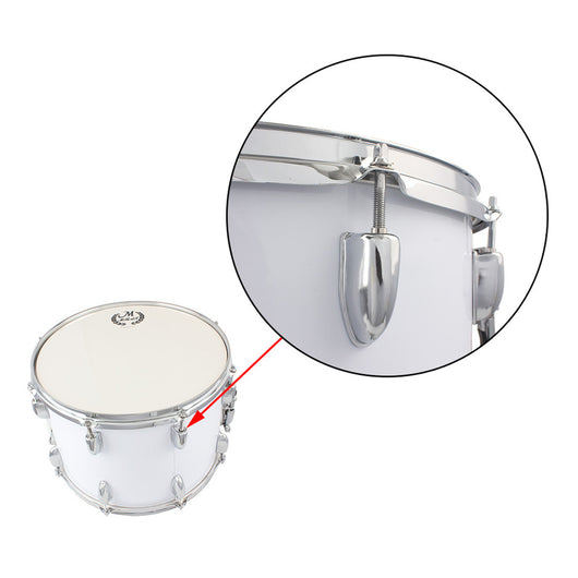 Tambor de Marcha Ajustable Mebet 14 Pulgadas Acero Inoxidable - Image 27