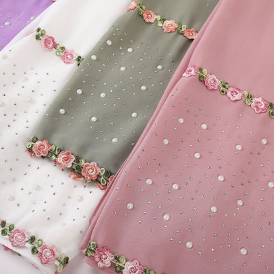 Pañuelo Chiffón Perla con Personalidad para Mujer - Image 31