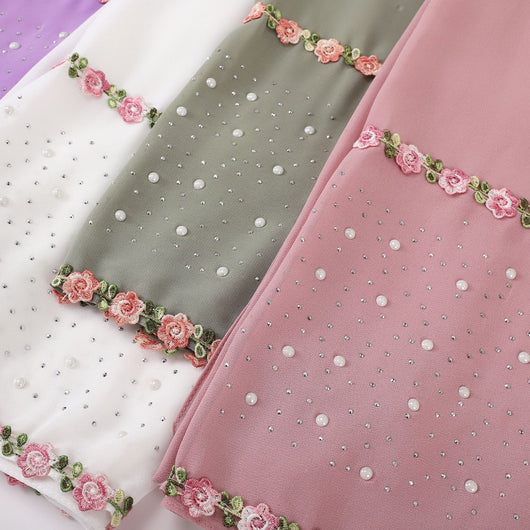 Pañuelo Chiffón Perla con Personalidad para Mujer - Image 31
