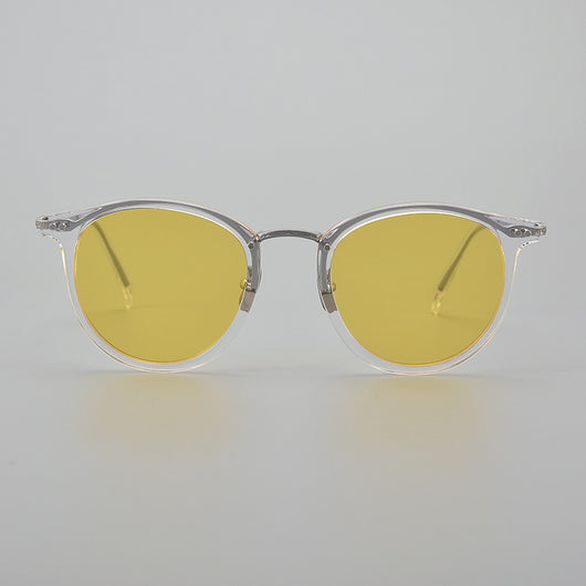 Gafas de sol polarizadas de titanio puro para hombre - Artesanales japonesas doradas - Image 20