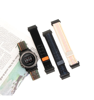 Correa de Reloj de Tela con Velcro y Liberación Rápida para Hombre - Image 14
