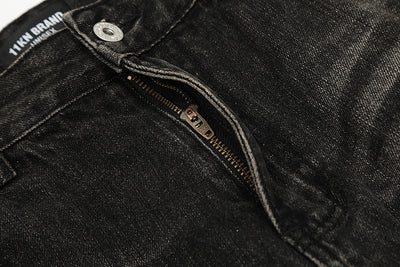 Jeans Skinny Retro Desgastado Estilo American High Street - Image 12