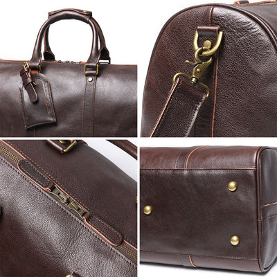 Bolsa Crossbody de Cuero Genuino para Hombre - Gym y Viajes - Image 13