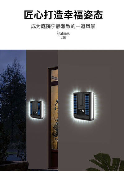 Lámpara Solar Inteligente Plegable para Muro Exterior con Sensor de Movimiento - Image 33