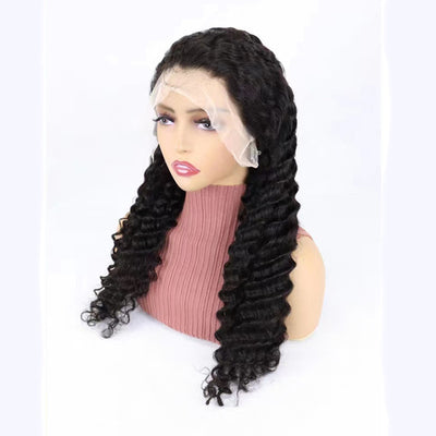 Peluca de Encaje Frontal Cabello Humano Color Liso Uniforme - Image 9