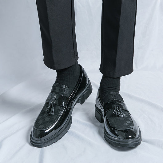 Zapatos de Cuero para Hombre Talla Grande con Plataforma Cómoda - Image 23