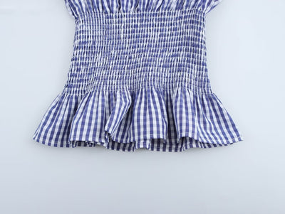 Blusa Ajustada de Cintura Controlada Estilo Europeo - Image 8