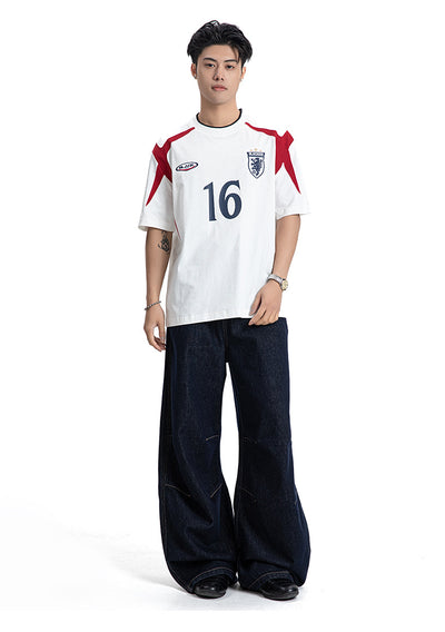 Uniforme de Fútbol Retro Diseño Urbano Manga Corta Premium - Image 30