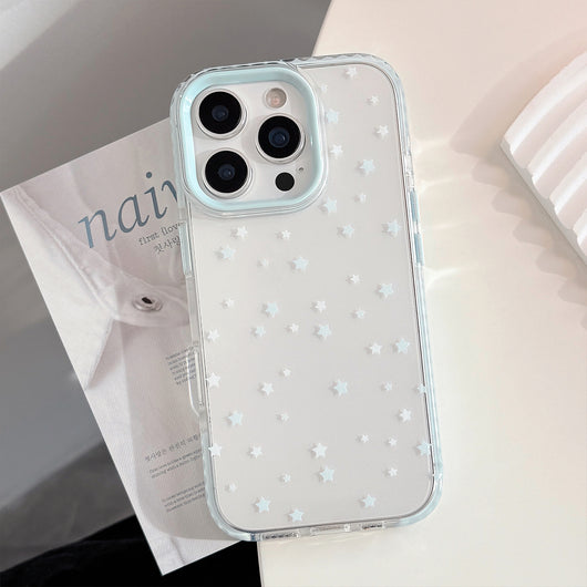 Funda para Celular Estrellas Azules Estilo Instagram - Transparente Antigolpes - Image 13