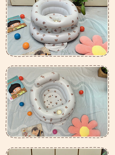 Silla Inflable para Bebé - Sofá Cómodo y Portátil - Image 17