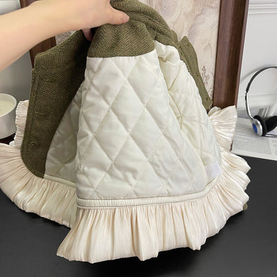 Conjunto Dos Piezas: Abrigo y Falda Plisada - Image 11