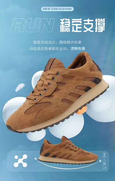 Zapatos Casuales para Hombre Primavera Verano Mesh Transpirable Cortez - Image 41