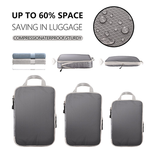 Bolsa de Almacenamiento Comprimible Impermeable con Asa - Plegable - Image 18