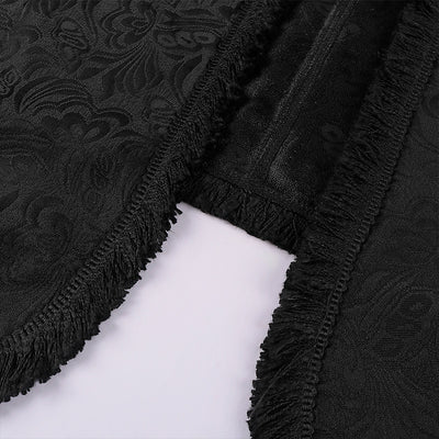 Falda Asimétrica Gótica Dark Rock Punk en Gris Ceniza - Image 18