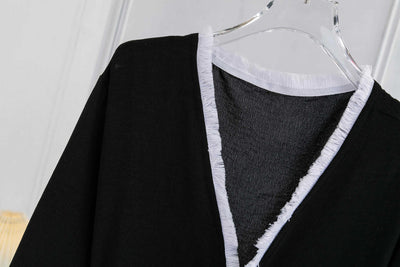 Cardigan Elegante con Bordados para Vestido Musulmán Mujer - Image 49