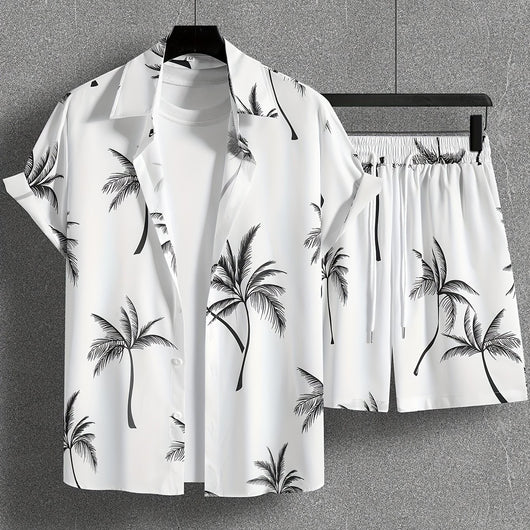 Camisa Hawaiana para Hombre - Estilo Playa Vacaciones de Verano - Image 27