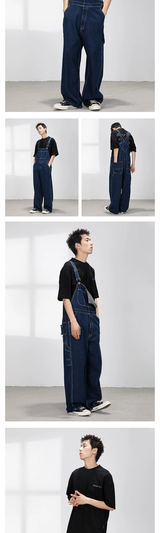 Pantalón de Trabajo Retro Japonés Recto Casual para Hombre - Image 19