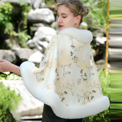 Poncho Tejido Grueso de Color Liso para Otoño e Invierno - Image 39