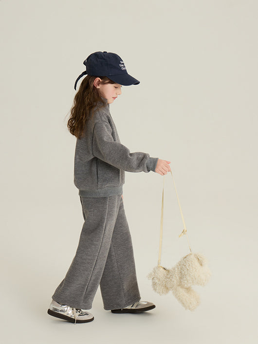 Conjunto Deportivo Infantil con Sudadera Polar y Pantalón Recto - Image 27