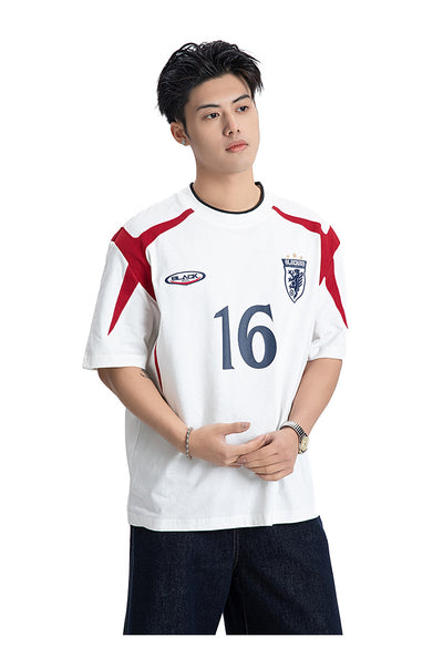 Uniforme de Fútbol Retro Diseño Urbano Manga Corta Premium - Image 12