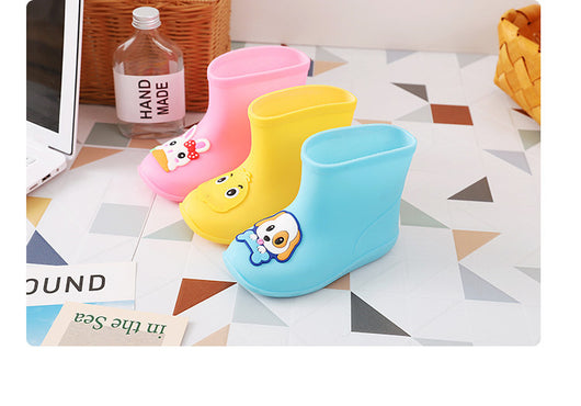 Botas de Lluvia Infantiles Cortas Antideslizantes Impermeables - Image 32