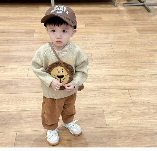 Suéter Pullover Coreano para Niños - Estilo Occidental - Image 44