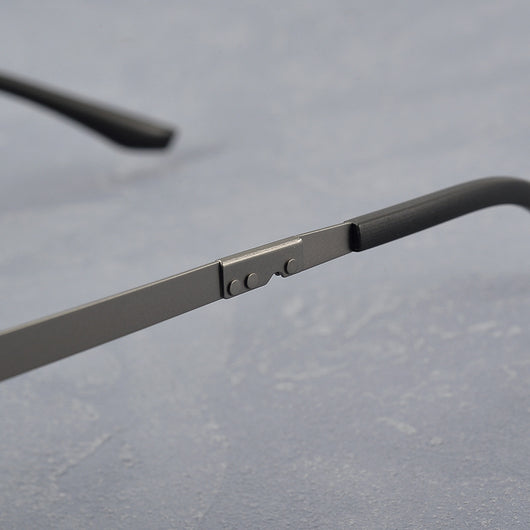 Gafas de Sol Vintage Plegables para Hombre en Acero Inoxidable - Image 33