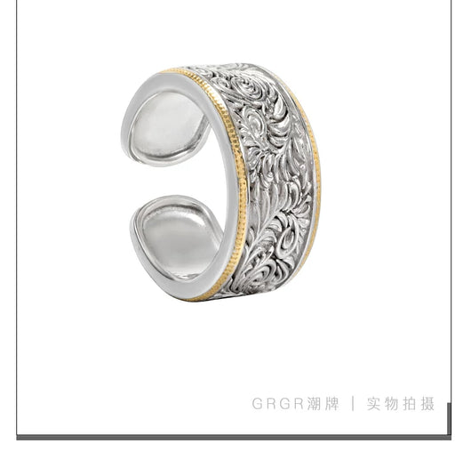 Anillo Arabesco Retro para Mujer - Diseño Nicho Elegante - Image 13