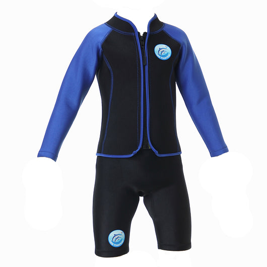 Traje de Buceo Infantil de Dos Piezas con Manga Larga - Image 32