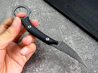 Cuchillo de Camping y Senderismo Handle EDC para Aventuras al Aire Libre - Image 23