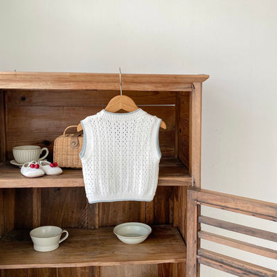 Chaleco Cardigan de Algodón para Bebé - Suéter Cómodo y Versátil - Image 15