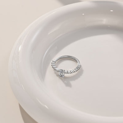 Anillo de Diamante Redondo para Mujer - Image 12