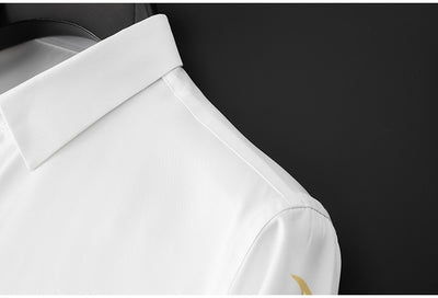 Camisa Ejecutiva Antiarrugas sin Planchado Slim Fit Manga Larga - Image 32